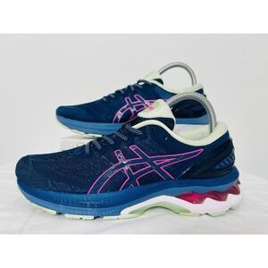 Asics‎ Gel Kayano 27 Womens Size 7 Outdoor Running Shoes Sneakers Blue Pink